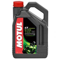 Huile moteur - MOTUL 5100 - Semi-Synthese - 10W40 - 4 Litres