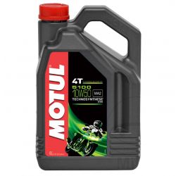 Moteur - Huile - MOTUL 5100 - Semi-Synthese - 10W50 - 4 Litres