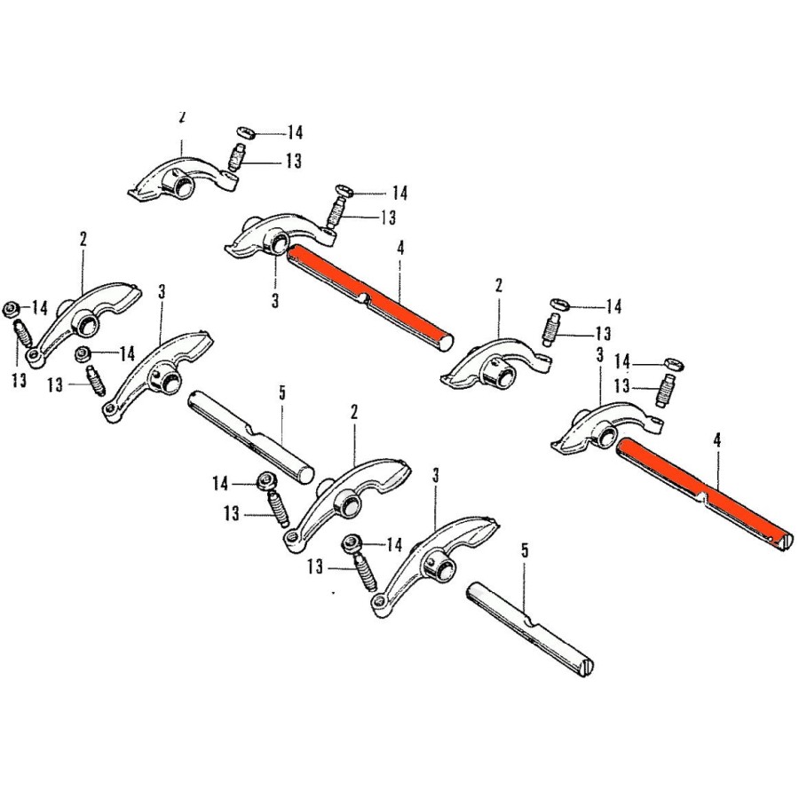 Service Moto Pieces|Moteur - 1/2 lune - joint culasse/couvercle - (x2) - 1J7-11138-00|Couvercle culasse - cache culbuteur|6,85 €