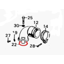 Pipe admission - Joint torique - (x1) - ø 40.00 x2.60mm