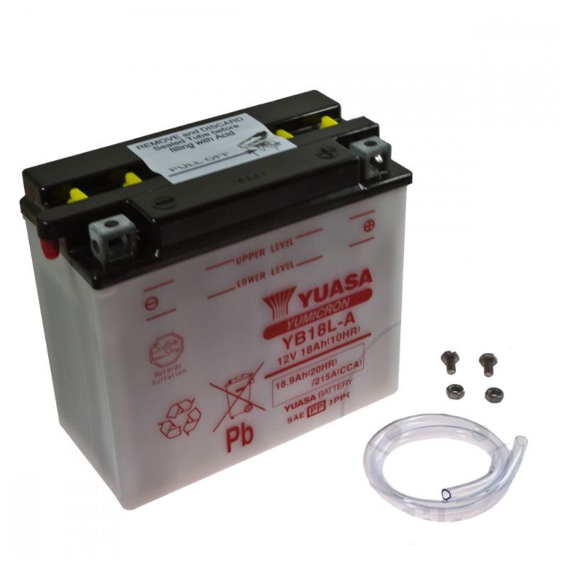 Service Moto Pieces|Batterie - 12v - Acide - YB18L-A - YUASA|Batterie - Acide - 12 Volt|128,65 €
