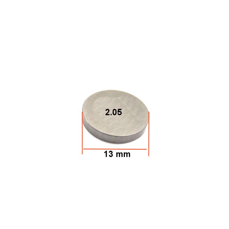 Service Moto Pieces|Moteur - Pastille Ep. 2.05 - ø 13mm - Jeu aux soupapes|Pastille -  ø 13.0 mm|3,65 €