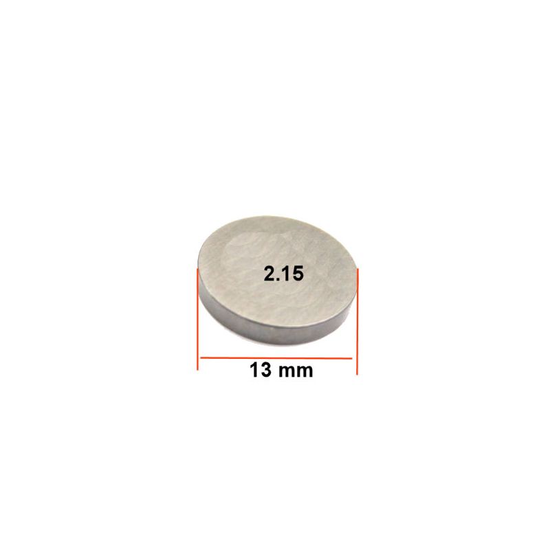 Service Moto Pieces|Moteur - Pastille Ep. 2.15 - ø 13mm - Jeu aux soupapes|Pastille -  ø 13.0 mm|3,65 €