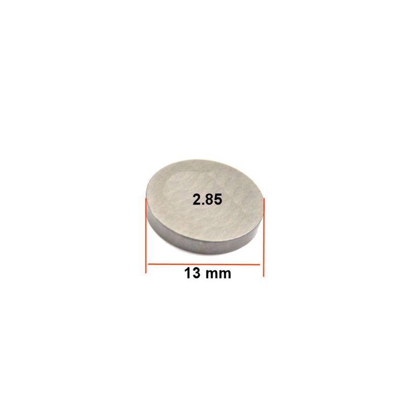 Service Moto Pieces|Moteur - Pastille Ep. 2.85 - ø 13mm - Jeu aux soupapes|Pastille -  ø 13.0 mm|3,65 €