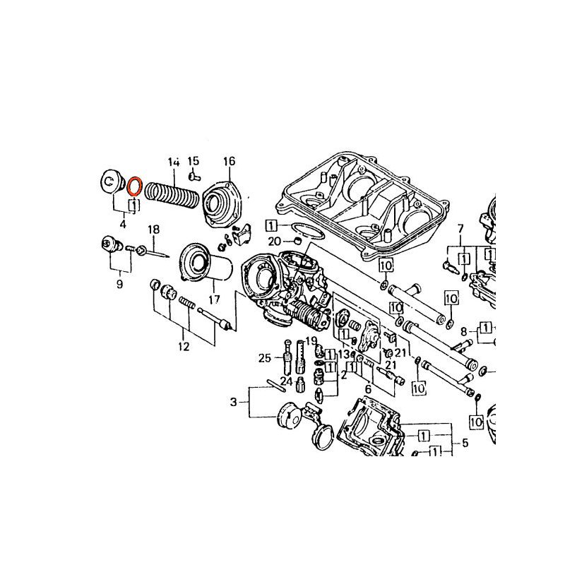 Service Moto Pieces|Carburateur - joint torique de bouchon - 34.00 x2.00|Joint Torique|3,90 €