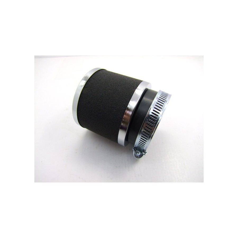 Filtre a air - ø 50 mm - Cornet Mousse + chrome - (x1) - 