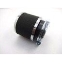 Filtre a air - ø 50 mm - Cornet Mousse + chrome - (x1) - 