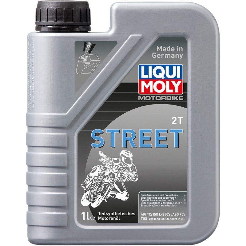 Service Moto Pieces|Liqui Moly - Huile 2 Temps - Street - Semi-Synthetic - 1 Litre|Huile 2 temps|17,50 €