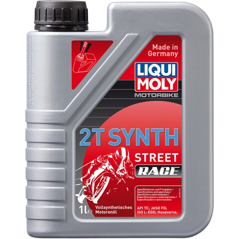 Service Moto Pieces|Liqui Moly - Huile 2 Temps - Street Race - Synthetic - 1 Litre |Huile 2 temps|22,30 €