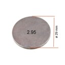 Moteur - Pastille ø 29mm - Ep 2.95 - Jeu aux soupapes