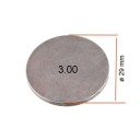 Moteur - Pastille ø 29mm - Ep 3.00 - Jeu aux soupapes