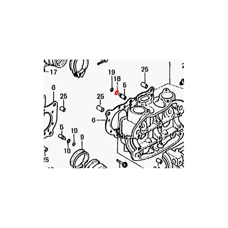 Service Moto Pieces|Moteur - Joint torique de cylindre, d'embase - 69.80 x2.00 mm -  CB350K - CB350G|Joint Torique|4,60 €