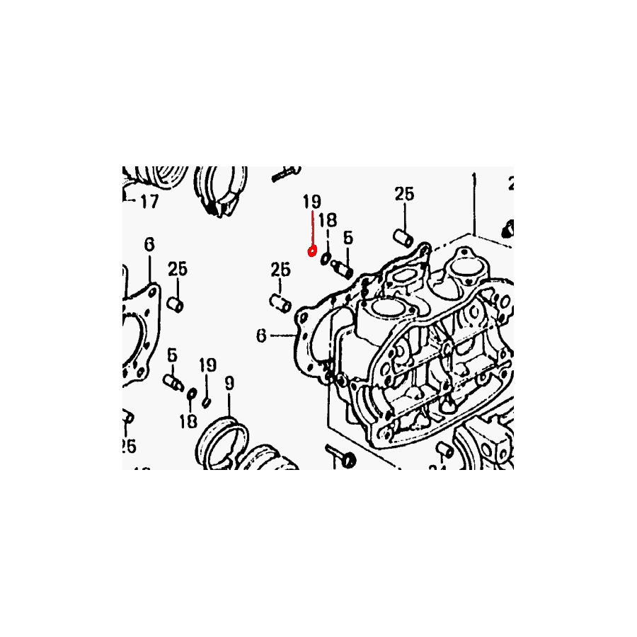 Service Moto Pieces|Carter Transmission - Joint Avant - CX/GL 500/650|Joint - Carter|11,40 €