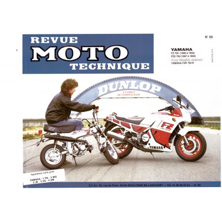 RTM - N°69 - FZ750 - FZX750 - (1985-1993) - Version PDF - Revue Technique Moto