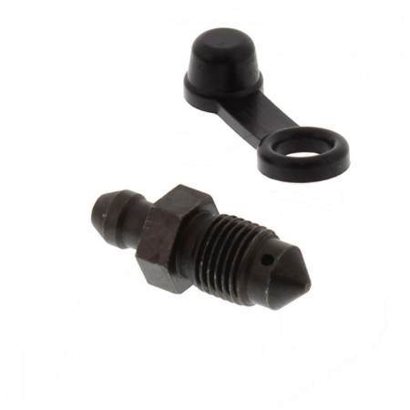 Service Moto Pieces|Frein - Etrier - Vis de purge - M10x1.00 - Acier Noirci|Vis de Purge|4,50 €