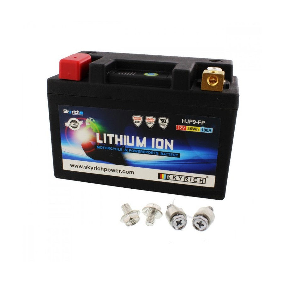 Batterie - 12v - Lithium - Skyrich - HJP9-FP - (YTX12)