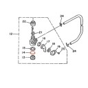 Robinet - Joint - 132-24522-00 / 498-24522-00