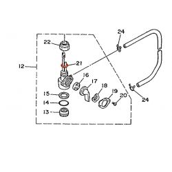 Service Moto Pieces|Reservoir - Kit réparation robinet - DT125/RD250/350|Reservoir - robinet|8,12 €