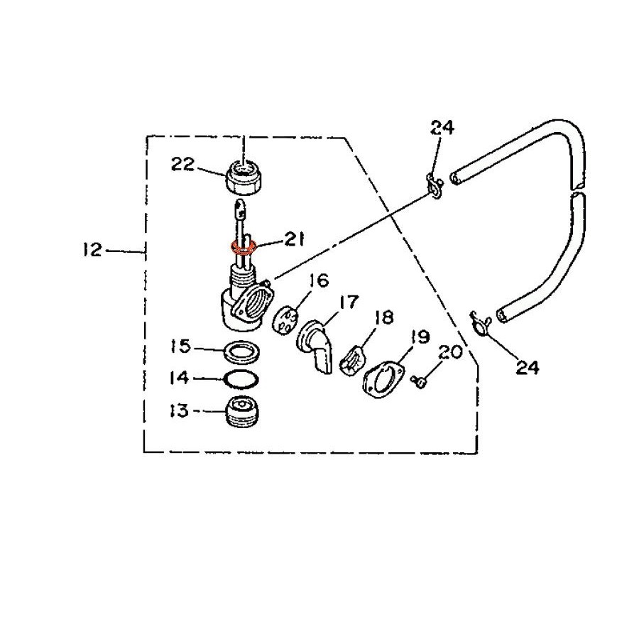 Robinet - Joint - 434-24532-00