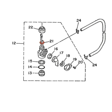 Robinet - Joint - 434-24532-00