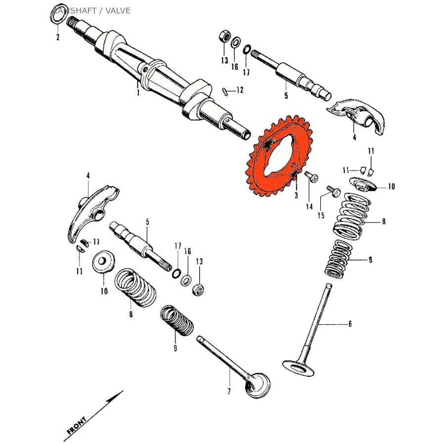 Service Moto Pieces|Distribution - Tendeur de chaine - Patin - CB250N/T - CB400N/T|Distribution|59,90 €