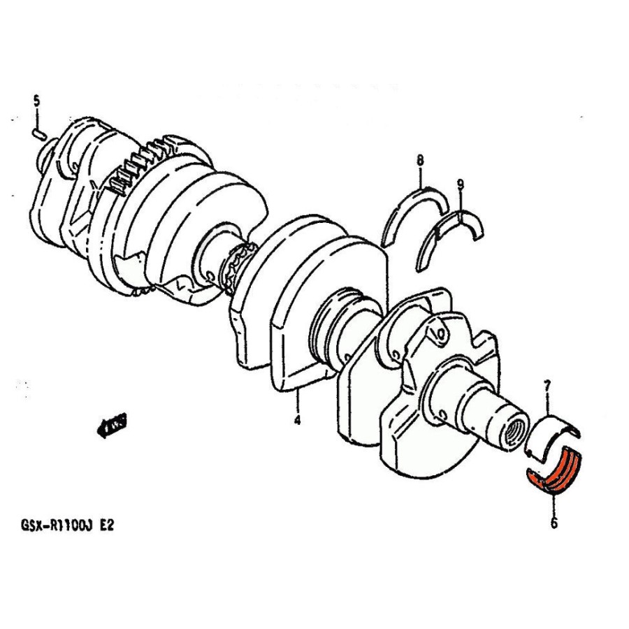 Service Moto Pieces|Moteur - Pochette joint a levre -  Kit joint Spy - GSF600 - GSF1200 - GSXR750 - GSXR1100|pochette spy|23,90 €