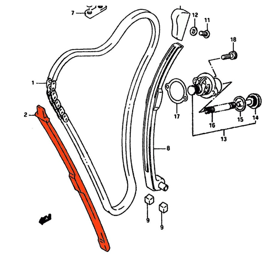 Service Moto Pieces|Embrayage - joint de carter - GSF/GSX 600/1200 - GSXF/R 750/1100|joint carter|8,90 €