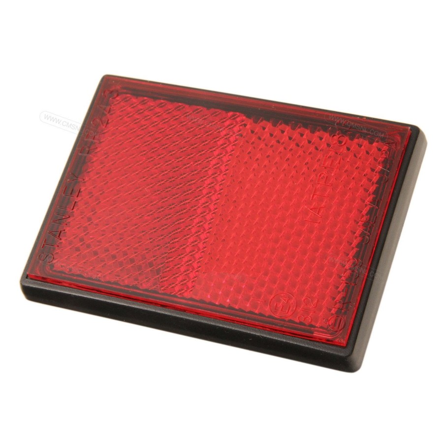 Service Moto Pieces|Reflecteur (x1) - Catadioptre Rouge/Blanc - ø 60mm x M5 a visser|Catadioptre|4,90 €