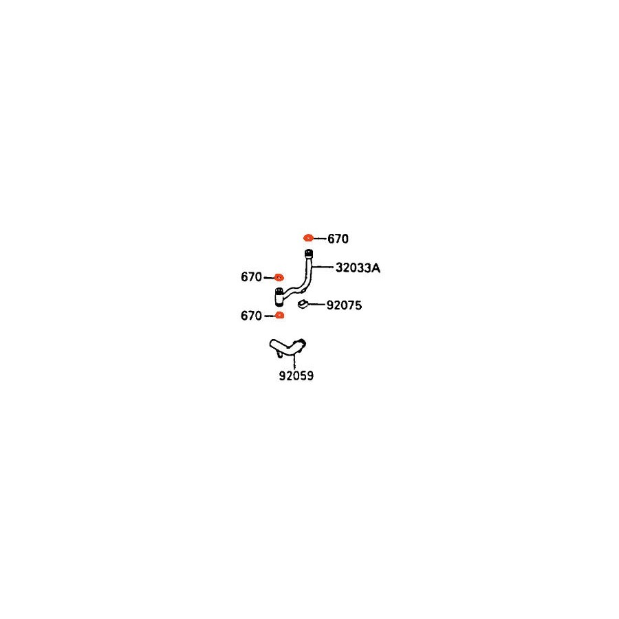 Moteur - Joint torique - (x1) - 670D-1509 Moteur - Joint torique - (x1) - 670D-1509