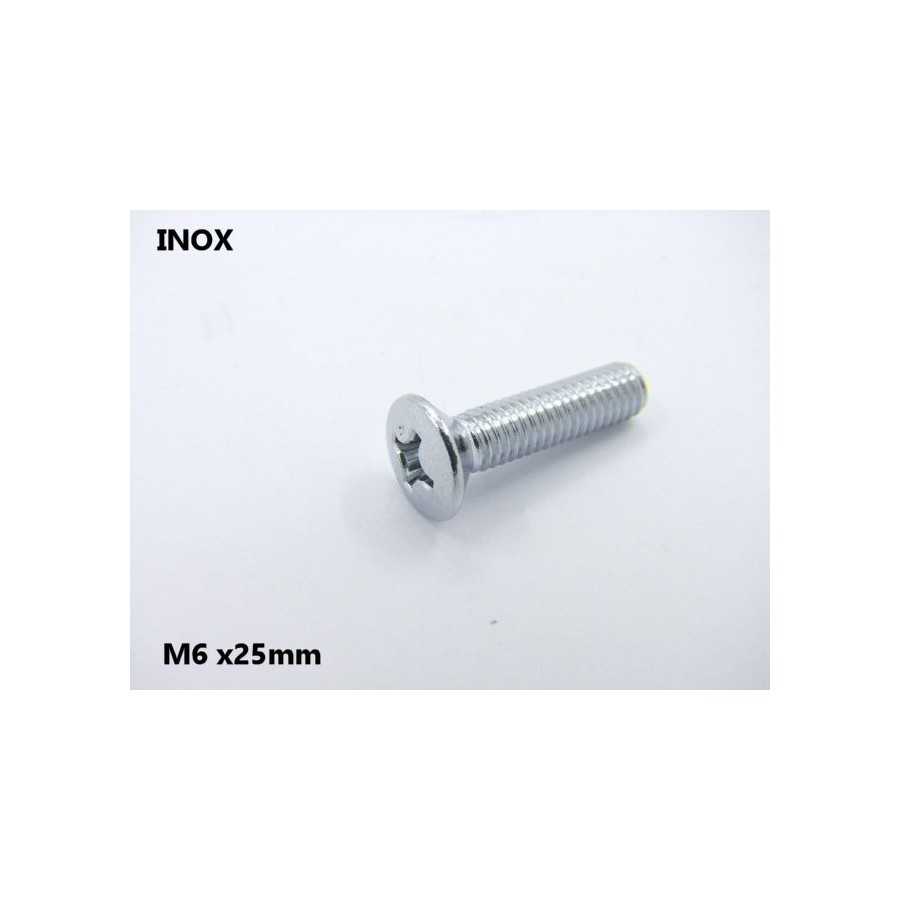 Rayon plat à tête droite en inox 266mm de long par 2/2.8/1.3mm Ø vendu à  l'unité sans écrou (x1) *Déstockage !