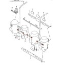 Carburateur - joint de liaison - (x1) - N198006 - 13673-44B00 / 3EN-14997-00 / 13440141A
