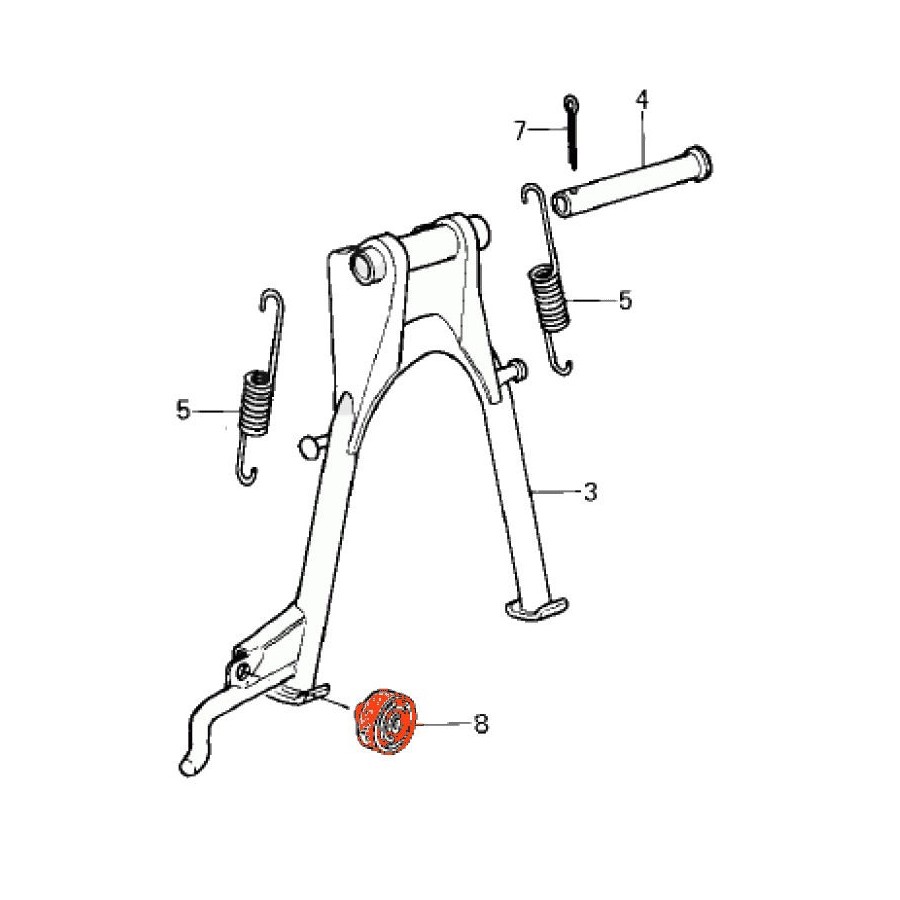 Service Moto Pieces|Moteur - Joint - Carter allumage - 14050-006|Joint - Carter|8,50 €