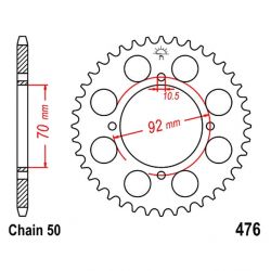Service Moto Pieces|Transmission - Chaine DID-NZ - 530-96 maillons |Chaine 530|79,90 €