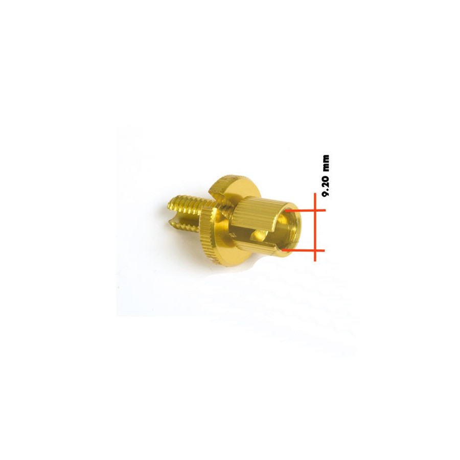 Arret gaine - tendeur de cable - Laiton - M8 x1.25 - ø 9.20 - 