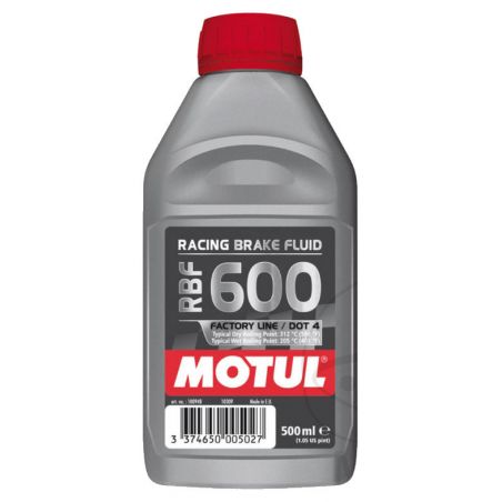 Service Moto Pieces|Liquide de Frein - DOT 4 - (DOT4) - Haute temperature - Motul RBF 600 - 0.5 Litre -|DOT4|25,50 €