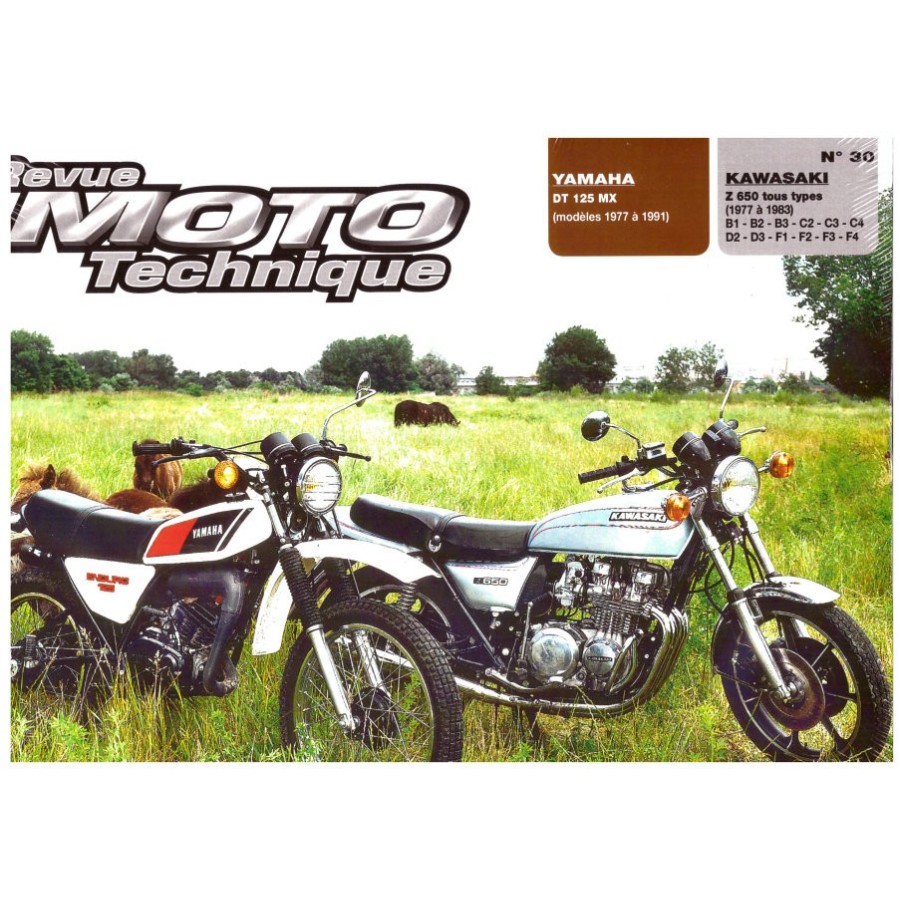 RTM - N° 030 - Version Papier - DT125MX - KZ650 - Revue Technique moto RTM - N° 030 - Version Papier - DT125MX - KZ650 - Revue Technique moto
