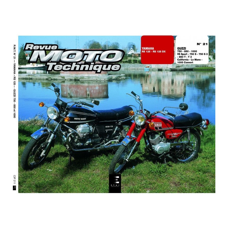 RTM - N° 21 - RS125 - RS125DX - Guzzi ... - Revue Technique moto - Version Papier