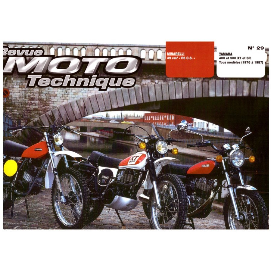 Service Moto Pieces|1986 - XT500