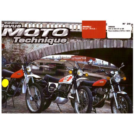 RTM - N° 29 - Version Papier - XT400 - XT500 - SR500 - Revue Technique moto
