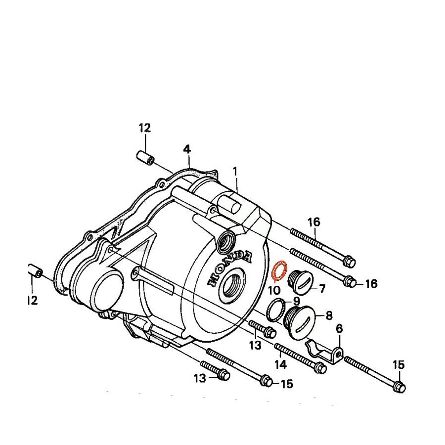 Service Moto Pieces|2000 - CA125 Rebel