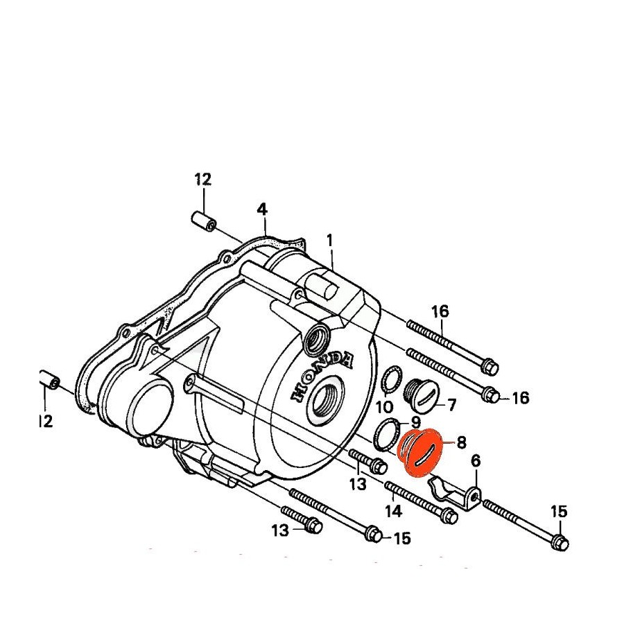 Moteur - Bouchon fileté - 30mm - (x1) - 