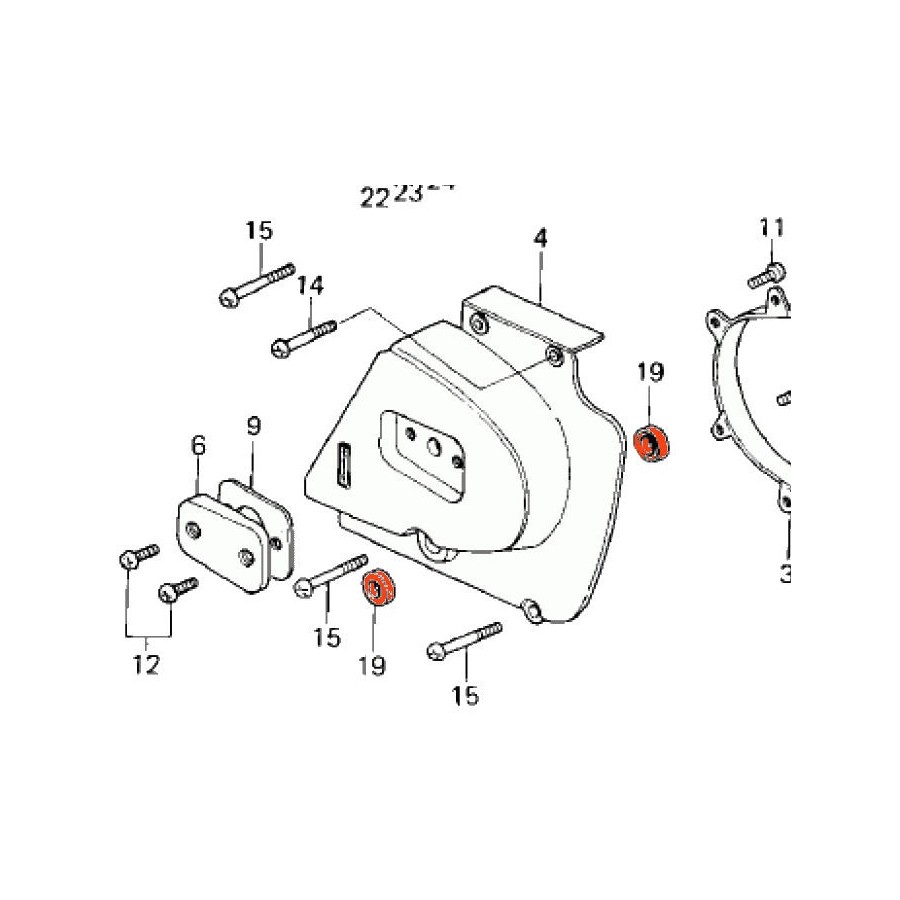 Service Moto Pieces|1979 - KZ400 H