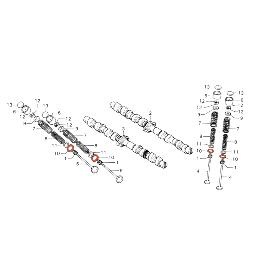 Service Moto Pieces|Frein - Maitre cylindre Avant - Kit de reparation - DT125LC - XT350 -XTZ660|Maitre cylindre Avant|32,50 €