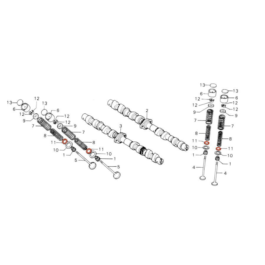 Service Moto Pieces|CB750 F - (RC04) - (DOHC) 