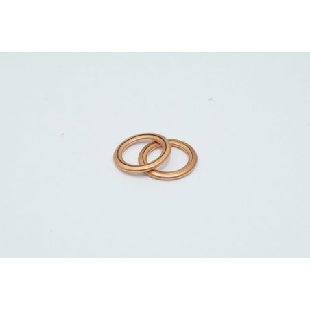 Service Moto Pieces|Bouchon de vidange - Rondelle joint cuivre M12 - 12x18x2.0 - (x2)|Vidange|0,99 €