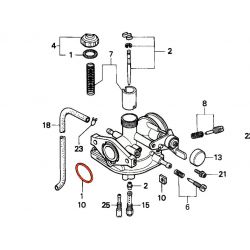 Carburateur - joint d'entretoise - ST70 