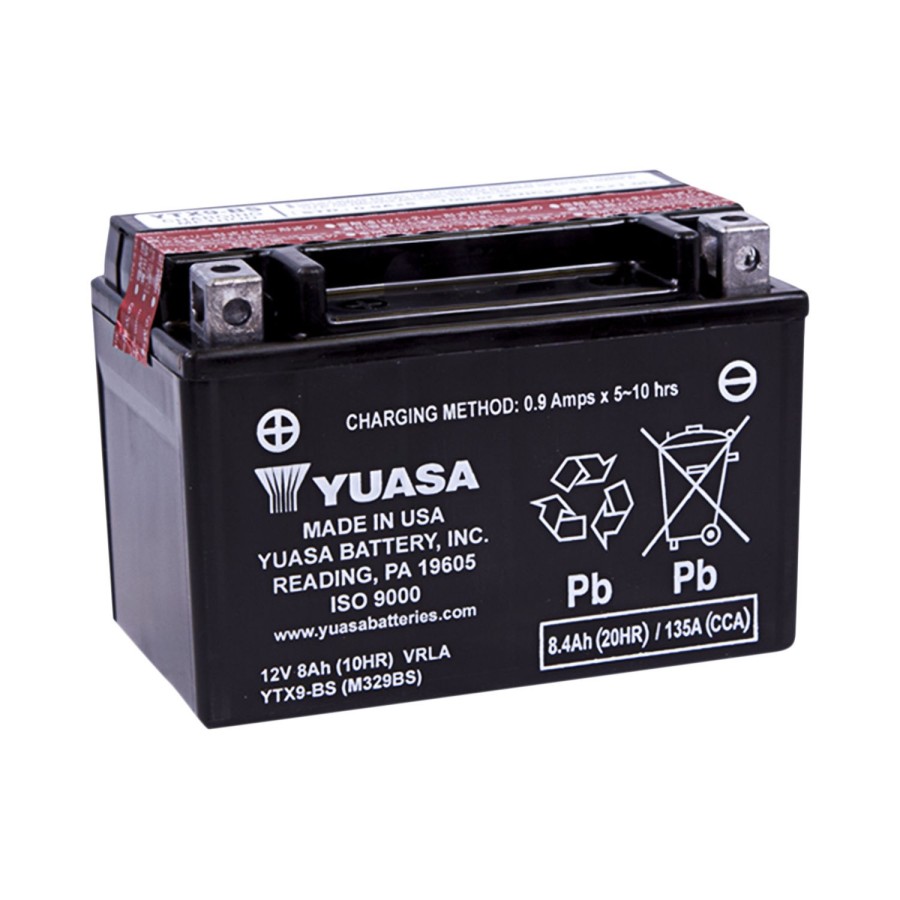 Batterie - YUASA - YTX9-BS - Gel - sans entretien