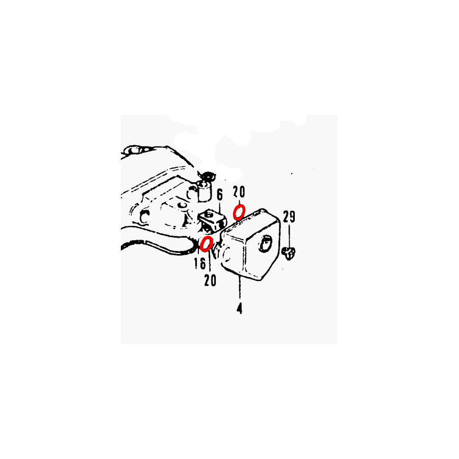 Service Moto Pieces|Cache culbuteur - joint torique - ø 6.00 x3.00 mm - (x1)|Joint Torique|2,51 €