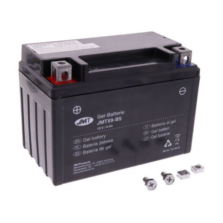 Service Moto Pieces|Batterie - YTX9-BS - GEL - JMT|Batterie - Gel - 12Volt|59,63 €