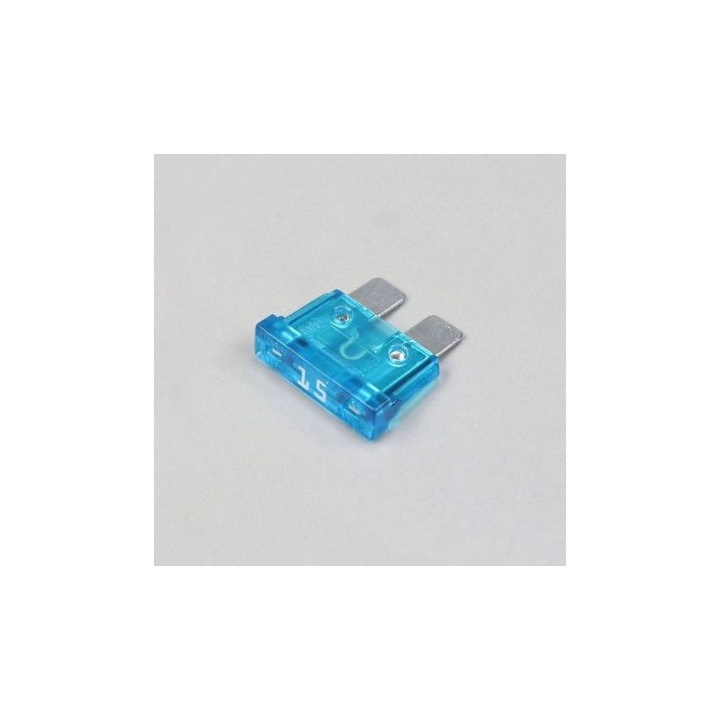 Mini fusible à lame petit type 15 ampères bleu pour VESPA APE